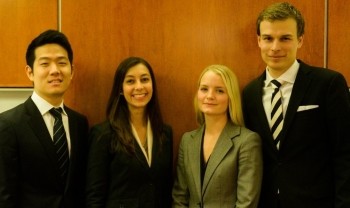 L-R: Philip Lee, Karima Sauma, Åsa Lidefelt, and Niklas Elofsson Karima Sauma, Niklas Elofsson, Philip Lee and Åsa Lidefelt